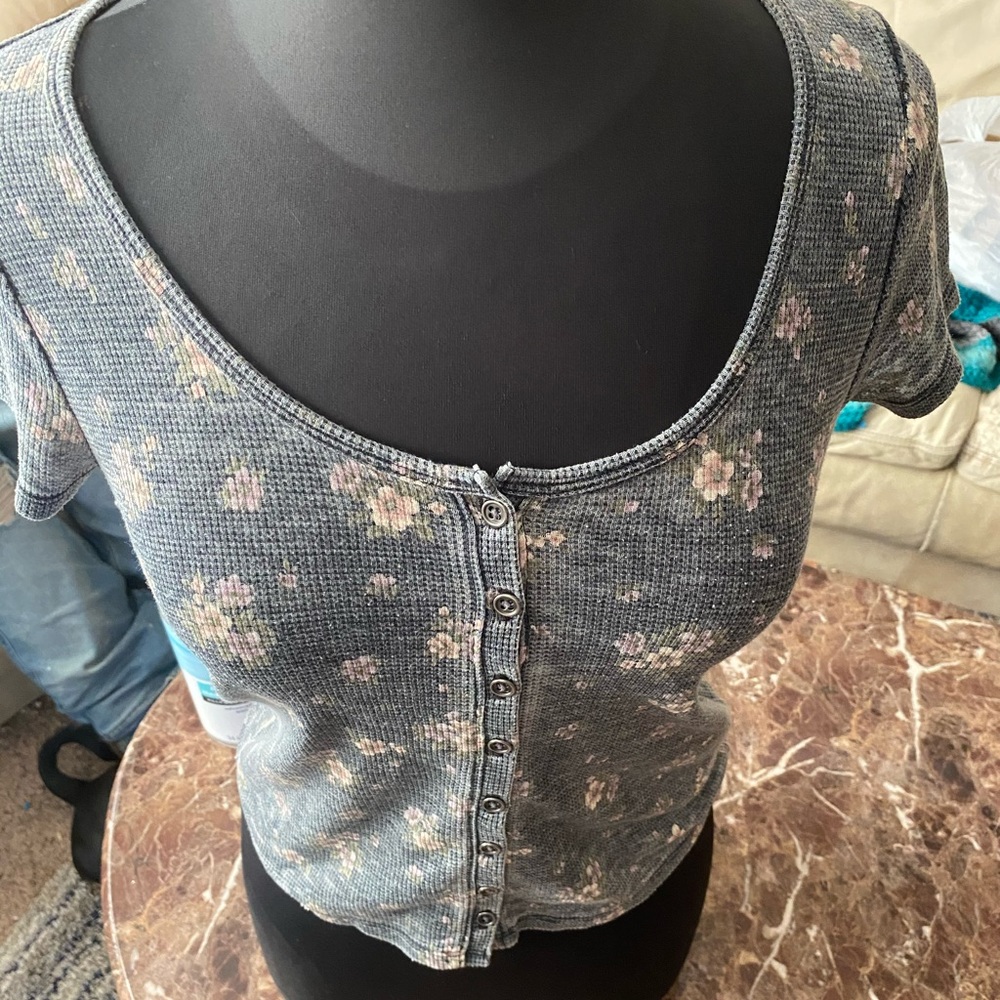 Vintage American eagle crop top